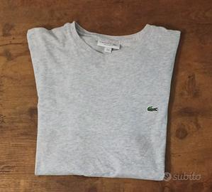 Lacoste PLUS T-shirt basic Argento chiaro