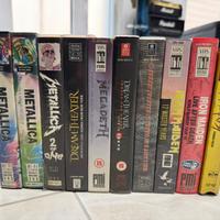 Lotto VHS Metal (Metallica, Megadeth, etc)