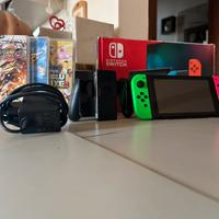 Nintendo switch 1 con scheda memoria +128gb