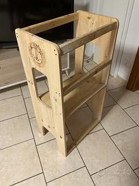 Torretta montessori in legno hand made