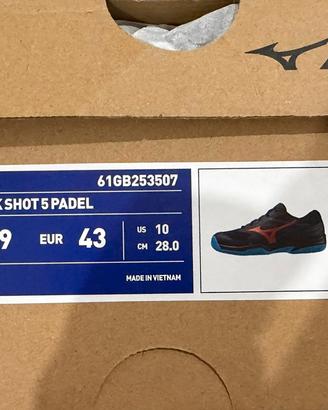 SCARPE MIZUNO WAVE ENFORCE COURT PADEL