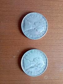 Coppia di 500 Lire Caravelle