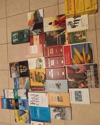Vari libri narrativa, viaggio, saggio, fumetti ecc