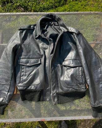 schott A-2 184SM Leather Flight Jacket.