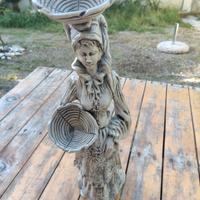 Statua fatta a mano - donna sarda