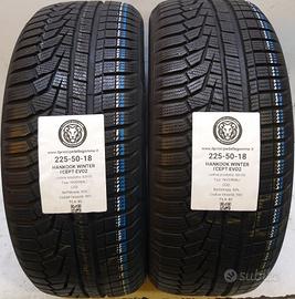 2 GOMME 225 50 18 HANKOOK A63100