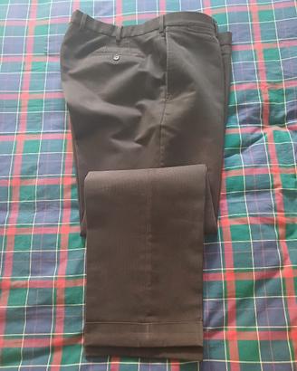 Pantaloni velluto marrone Boggi