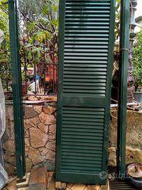 balcone in ferro pesante a due ante 