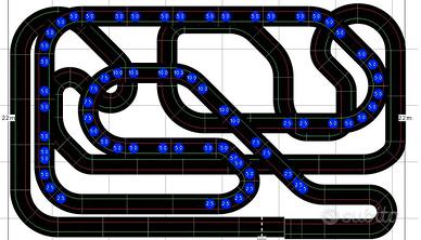 progettazione piste elettriche ninco, carrera, etc