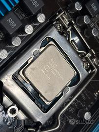 Scheda madre ASUS Z77-A + Intel i5-3470 + dissip