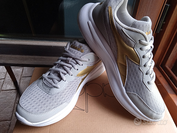 Sneakers silver Gold Diadora n. 38 Abbigliamento e Accessori In