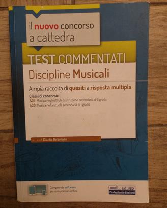 Test commentati Discipline musicali Ampia raccolta