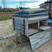 Carrello trasporto cani
