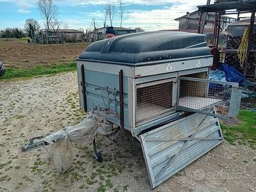 Carrello trasporto cani