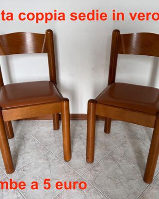 Sedie in legno modello Pisa ROBUSTE  NUOVE