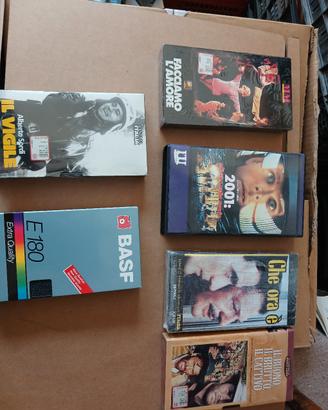 vhs come nuovi alcuni  ancora  incartati 