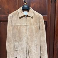 Giacca pelle scamosciata