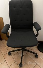 Sedia con rotelle Ikea Mullfjallen