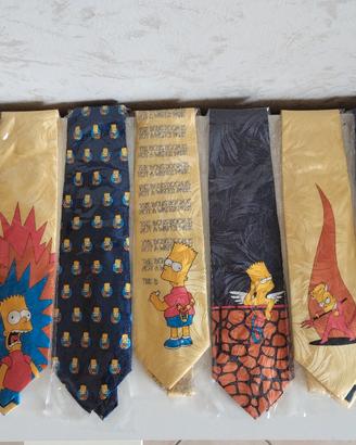 The Simpsons 7 cravatte nuove 