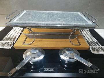 GRILL DA TAVOLO CON PIETRA OLLARE