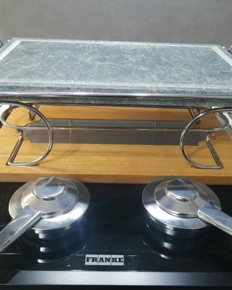 GRILL DA TAVOLO CON PIETRA OLLARE