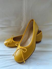 Scarpe giallo  ballerine, 39