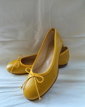 Scarpe giallo  ballerine, 39