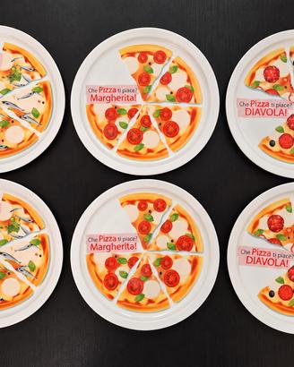 Set 6 piatti pizza Kasanova 30 cm