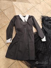 Costume Mercoledì Addams 8-10 anni