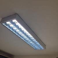 6 Lampade fluorescenti X uffici/laboratorio 120x30