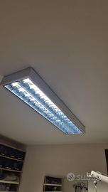 6 Lampade fluorescenti X uffici/laboratorio 120x30