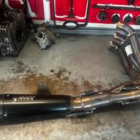 Scarico mivv per triumph trident 660