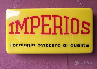 insegna luminosa vintage anni 70 epoca