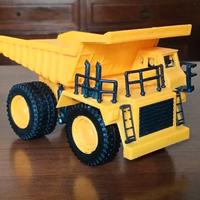Camion Dumper articolato da cantiere in miniatura