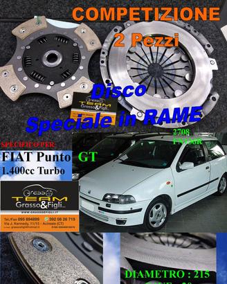 Kit frizione disco spingidisco Fiat Punto GT Turbo