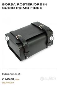 Borsa posteriore moto UNIT GARAGE