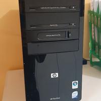 Computer fisso HP con lettore floppy e RAM 3 GB