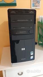 Computer fisso HP con lettore floppy e RAM 3 GB