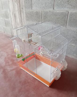 Gabbietta per uccellini pappagallini