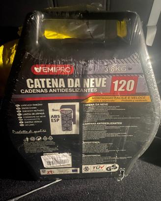 Catene da neve nuove emipro 120