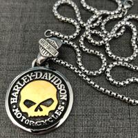 Collana Harley Davidson willie g skull 