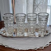 Bicchierini da shot + vassoio