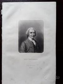 Stampa antica di Rousseau