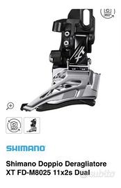  Deragliatore Mtb Doppia Mtb Shimano XT FD-M8025 2