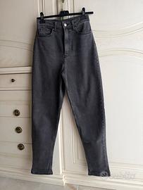Jeans H&M grigio antracite lavato - 36 (IT 40)