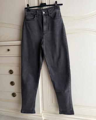 Jeans H&M grigio antracite lavato - 36 (IT 40)