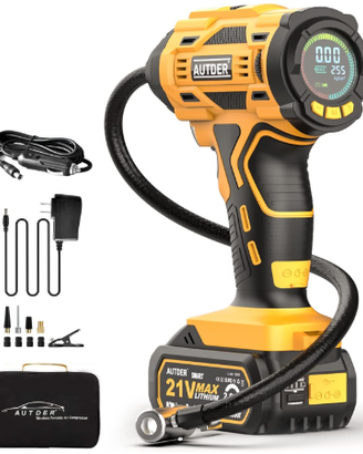 Compressore Aria Portatile Senza Fili 180 PSI