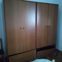 doppio armadio in legno
