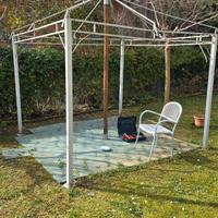 Gazebo giardino completo