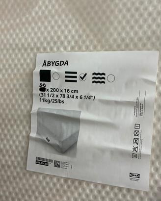Letto Ikea Abygda 90x200x16